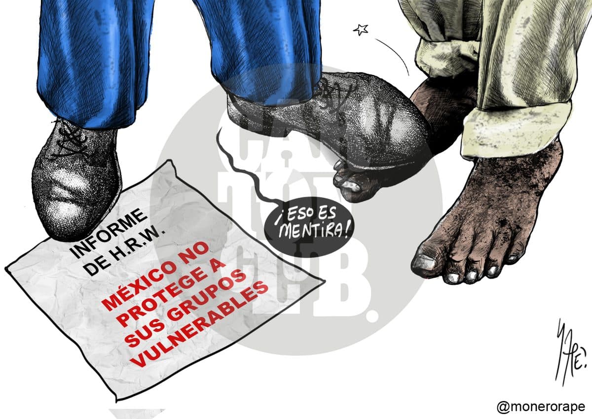 Pisotones, cartón de Rapé