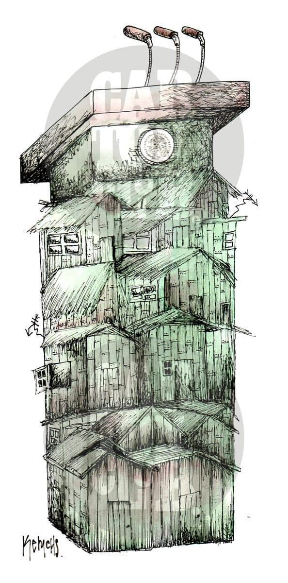 Pobreza, cartón de Kemchs