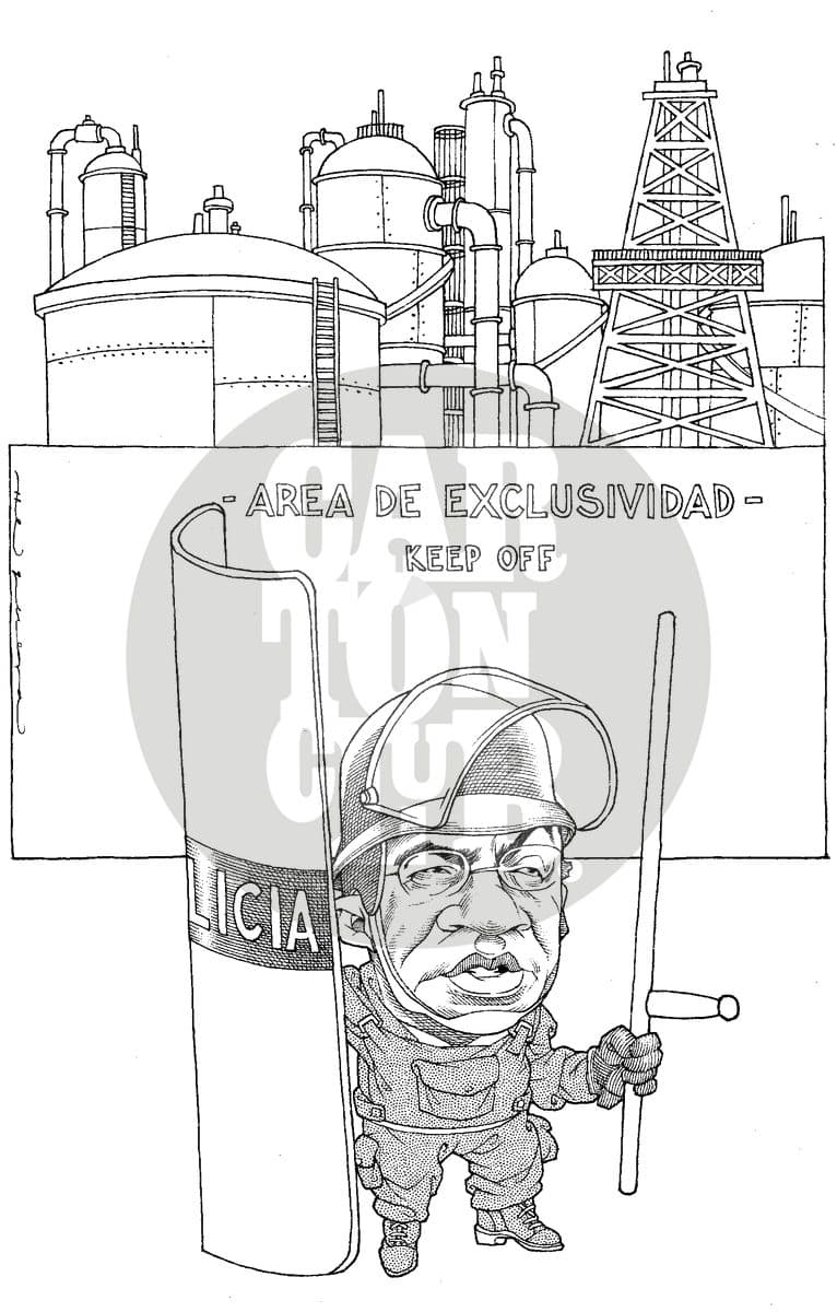 Policia nacional y trasnacionales