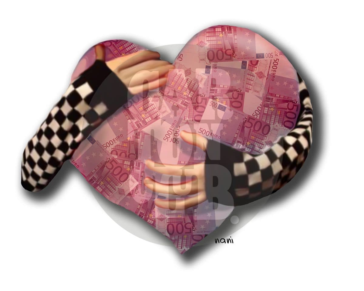 Por dinero