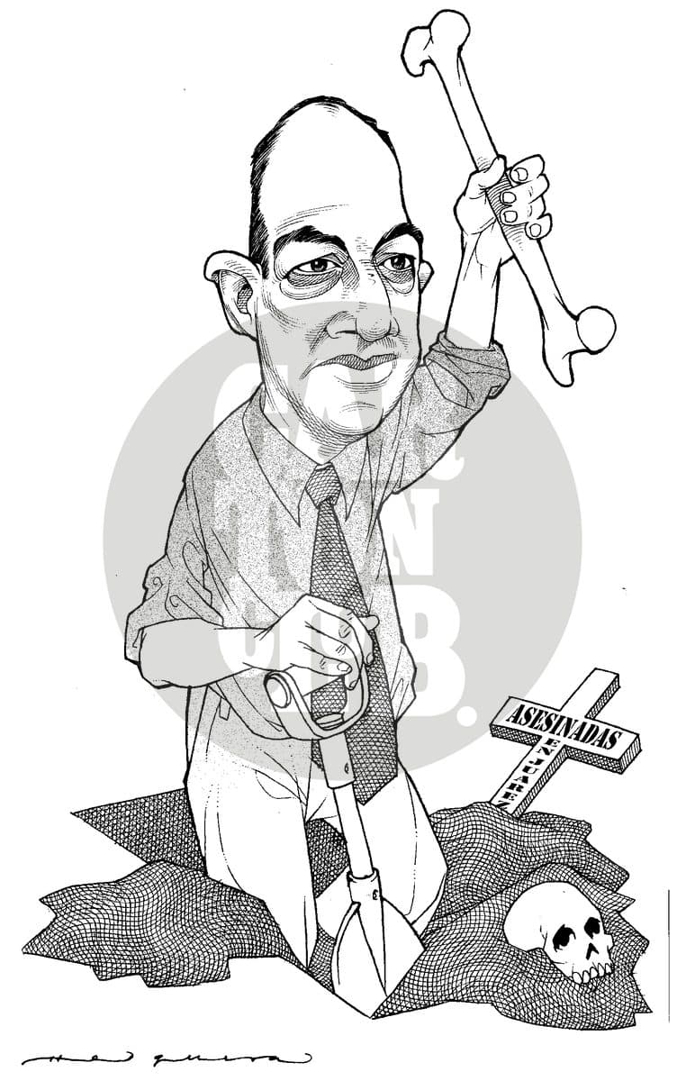Por fin, cartón de Helguera