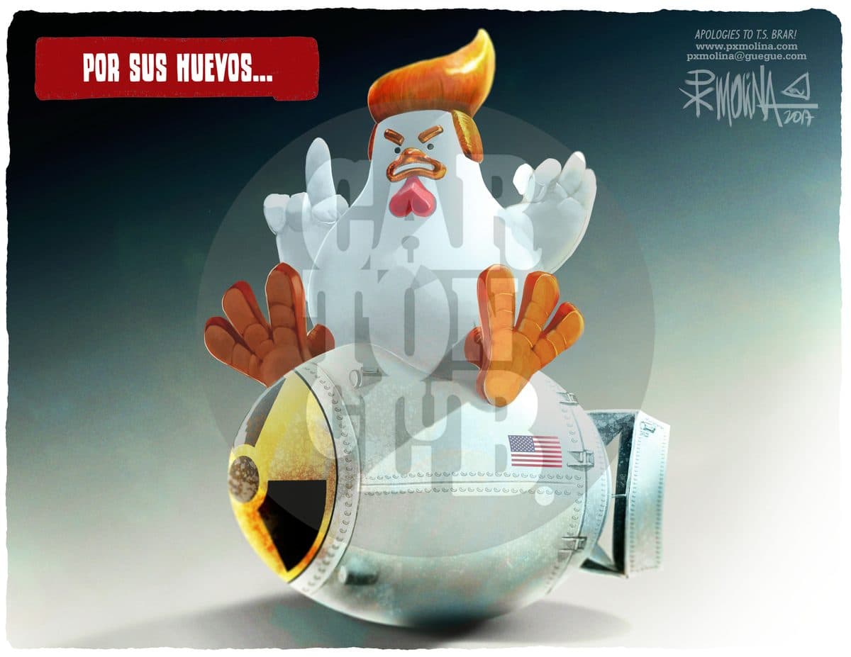 Por sus huevos!...