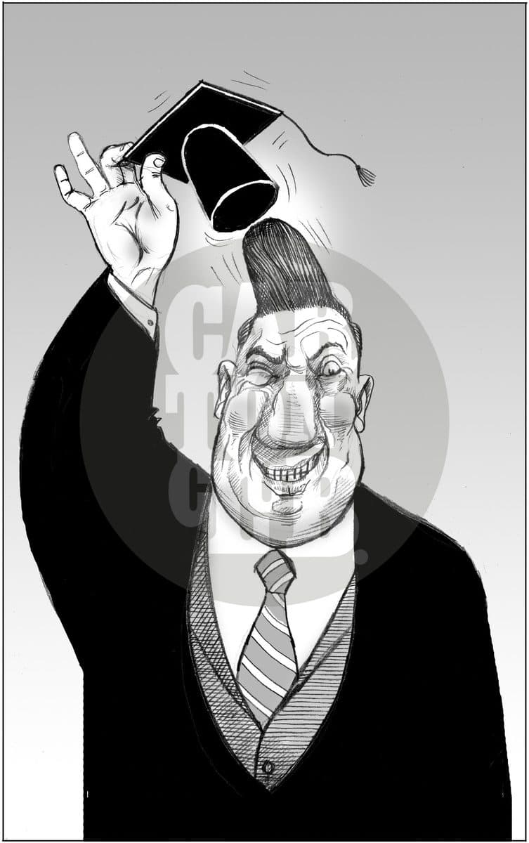 Pri bunal Electoral, cartón de El Fisgón