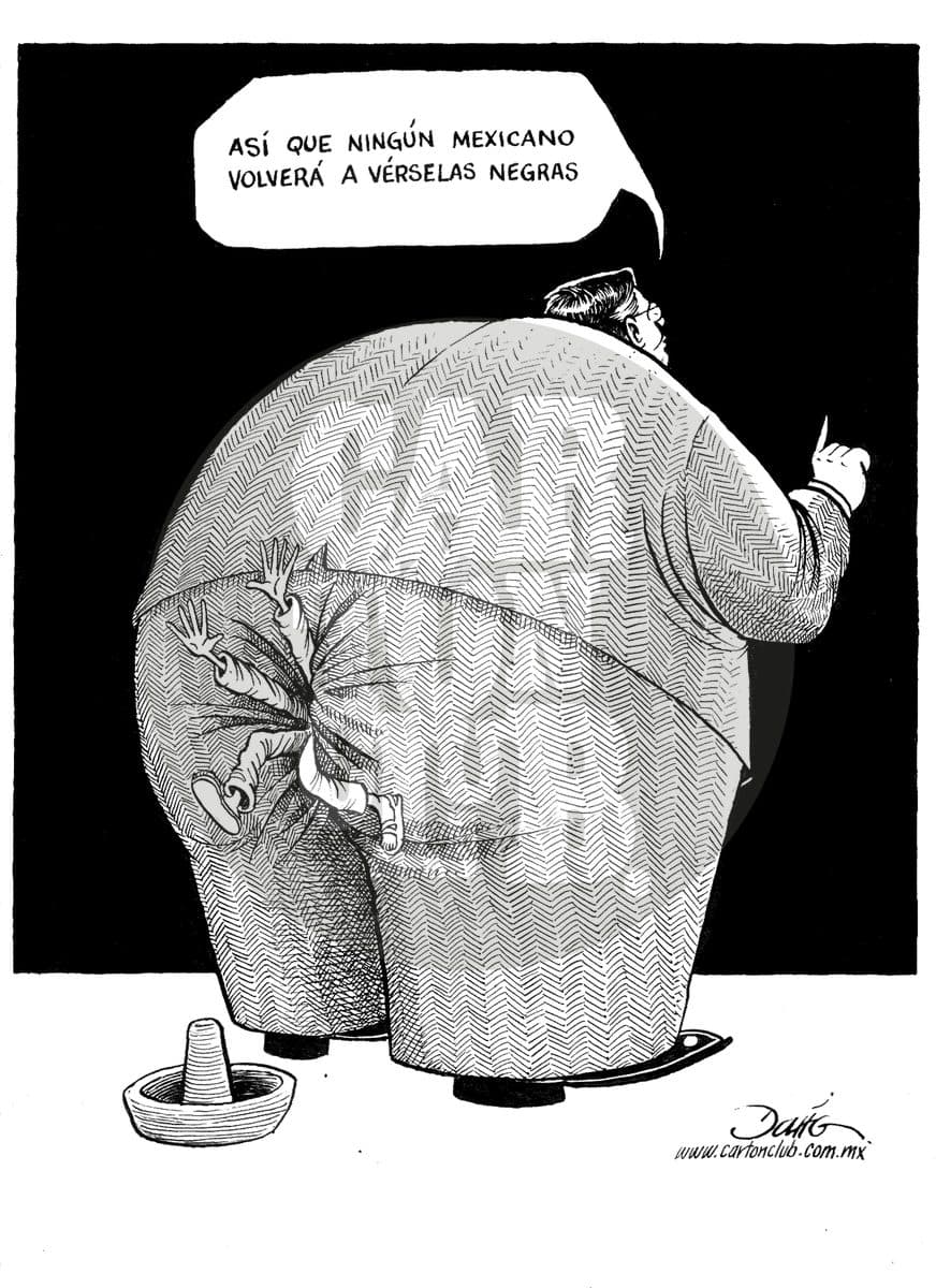 Promesa, cartón de Darío Castillejos