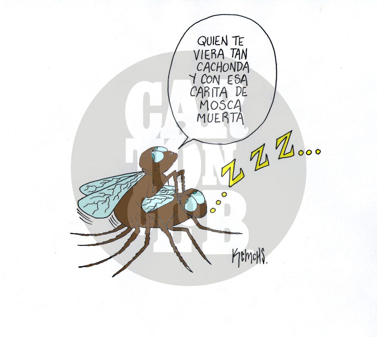 Promiscua, cartón de Kemchs