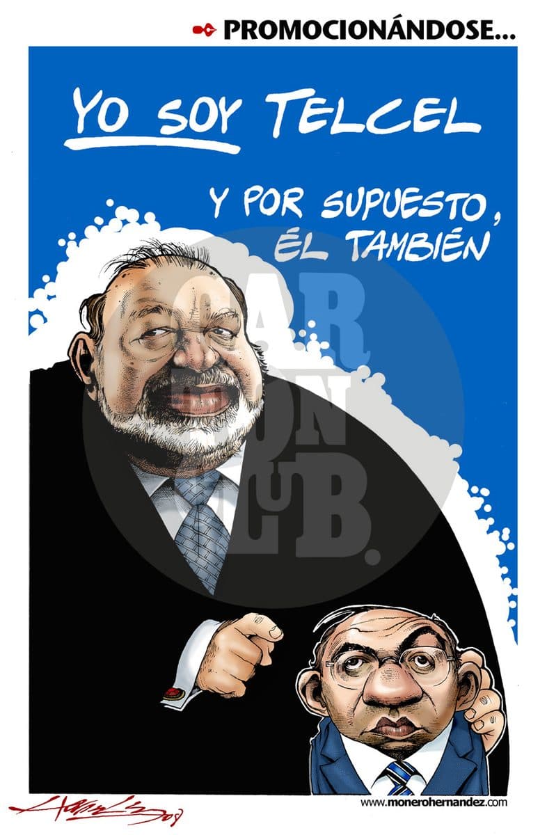 Promocionandose, cartón de Hernández