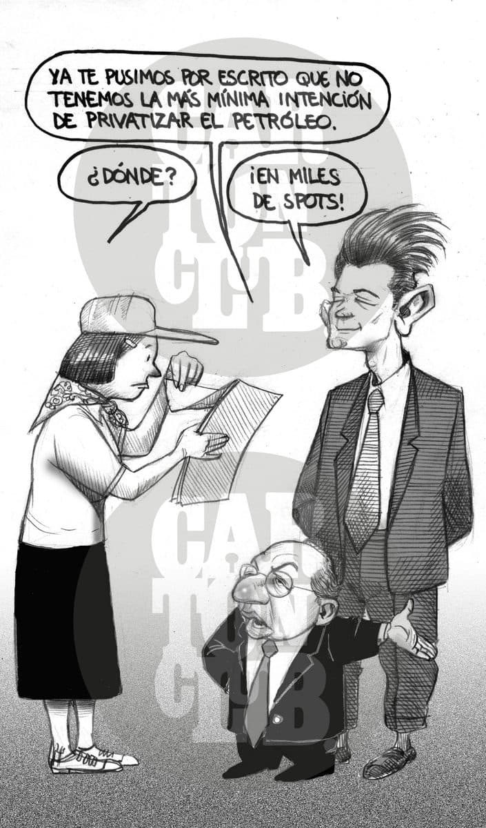 ¿Qué más quieren?, cartón de El Fisgón