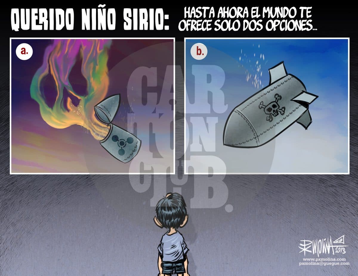 Querido niño sirio...