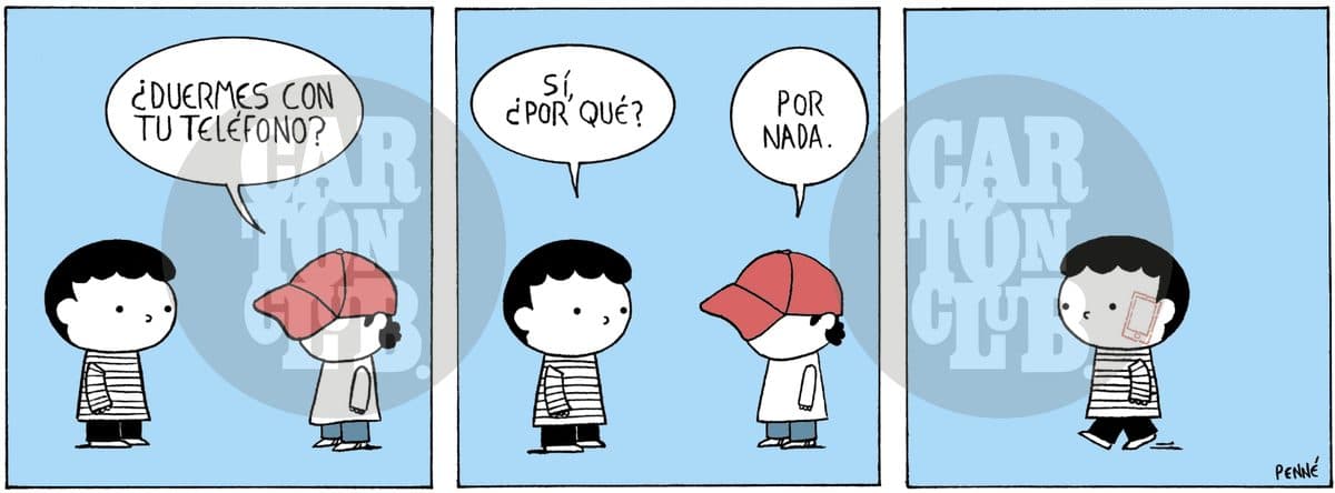Ramón - Por la noche, cartón de Jorge Penné