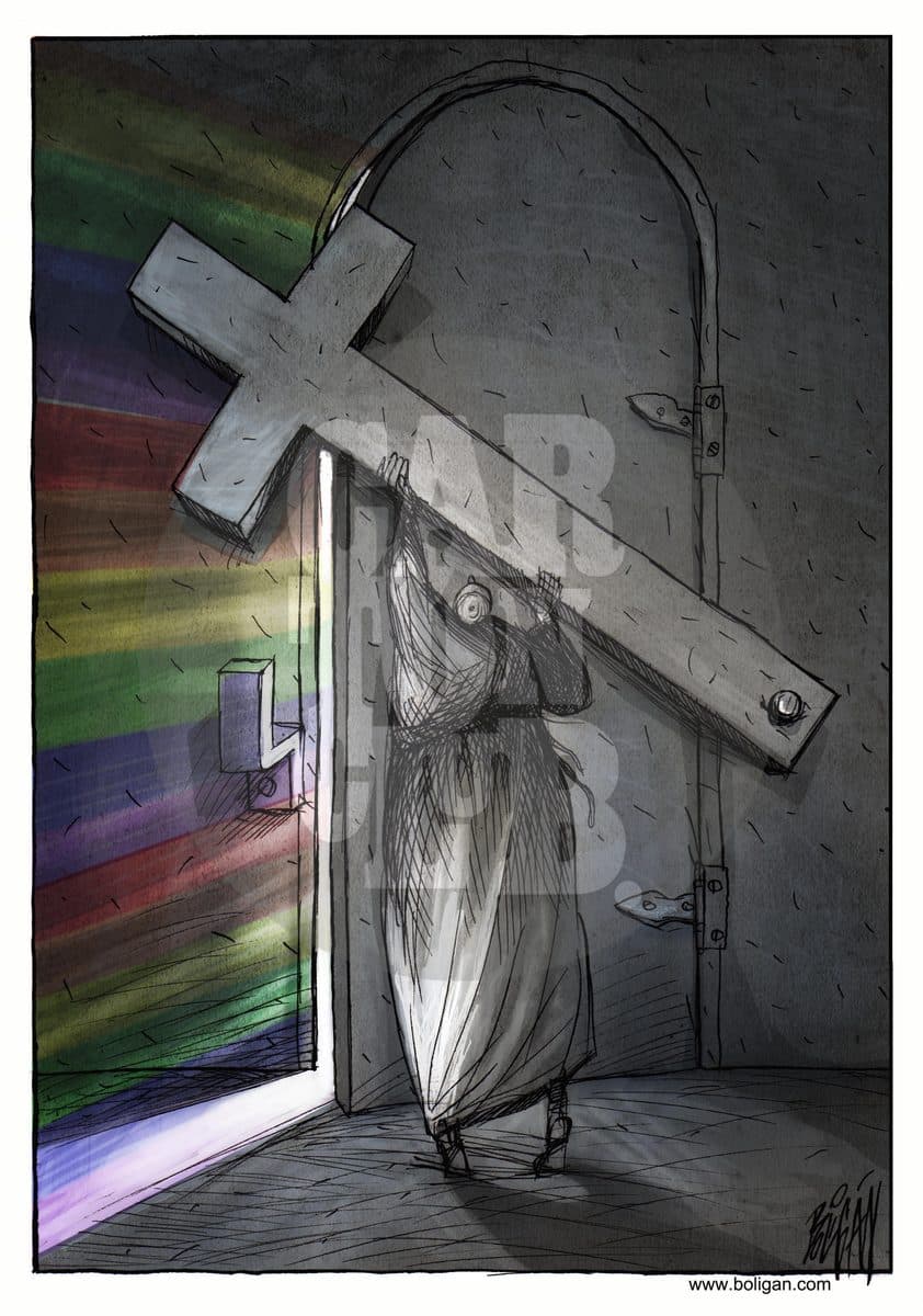 Rayo Gay en el Vaticano