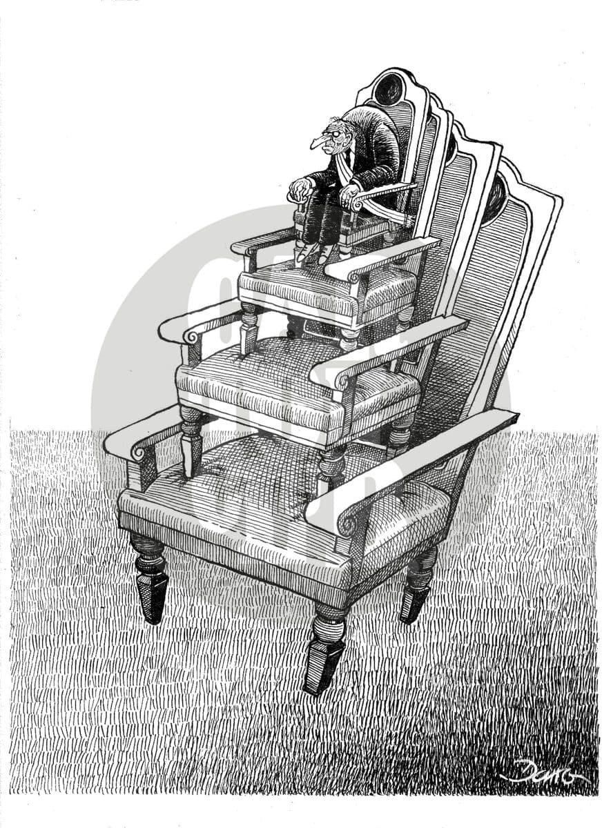 Reelección, cartón de Darío Castillejos