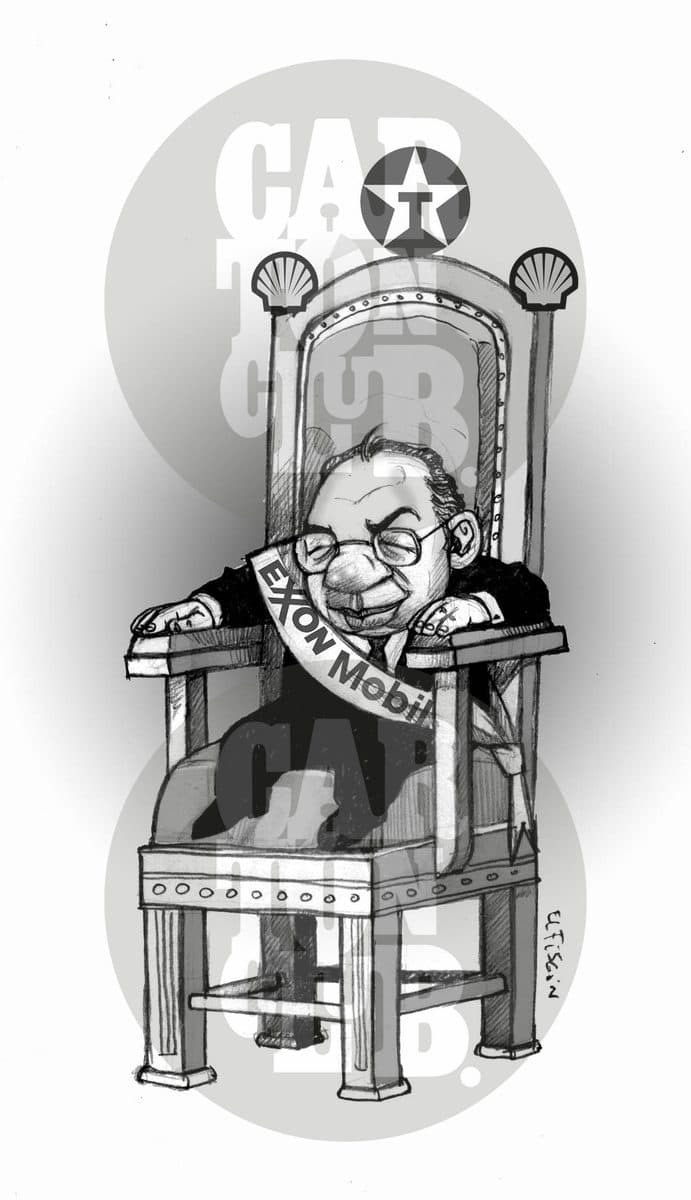 reforma energetica lista, cartón de El Fisgón