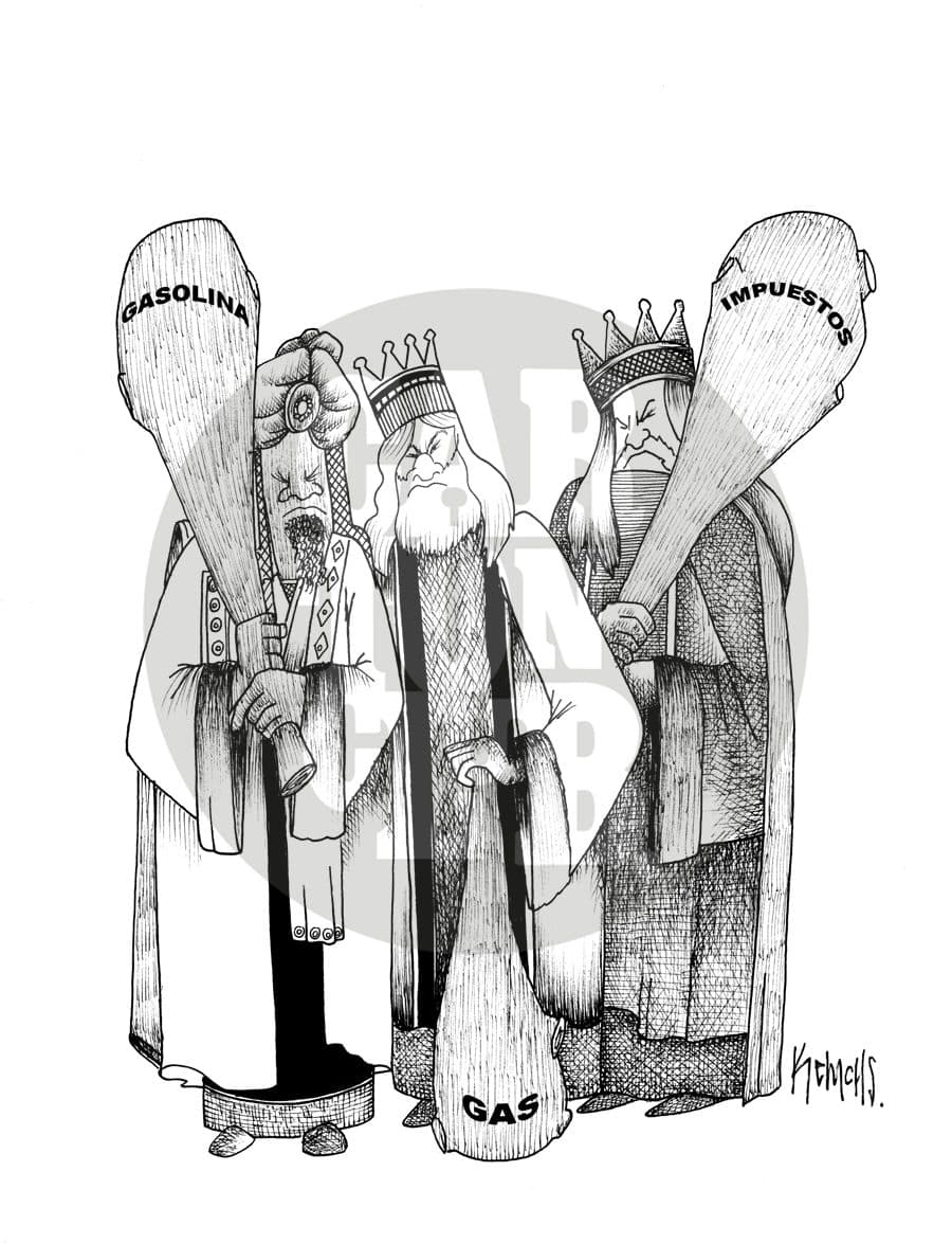 Regarrotes 2014, cartón de Kemchs