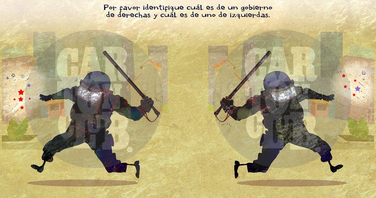 Represión policia