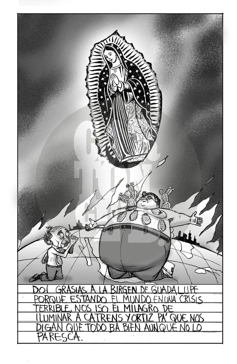Retablo guadalupano