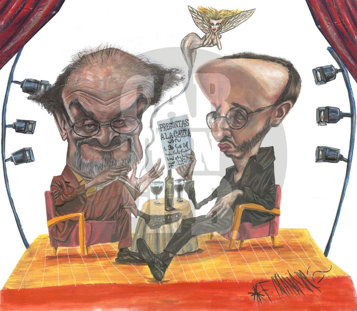 Salman Rushdie & Rodrigo Fresán