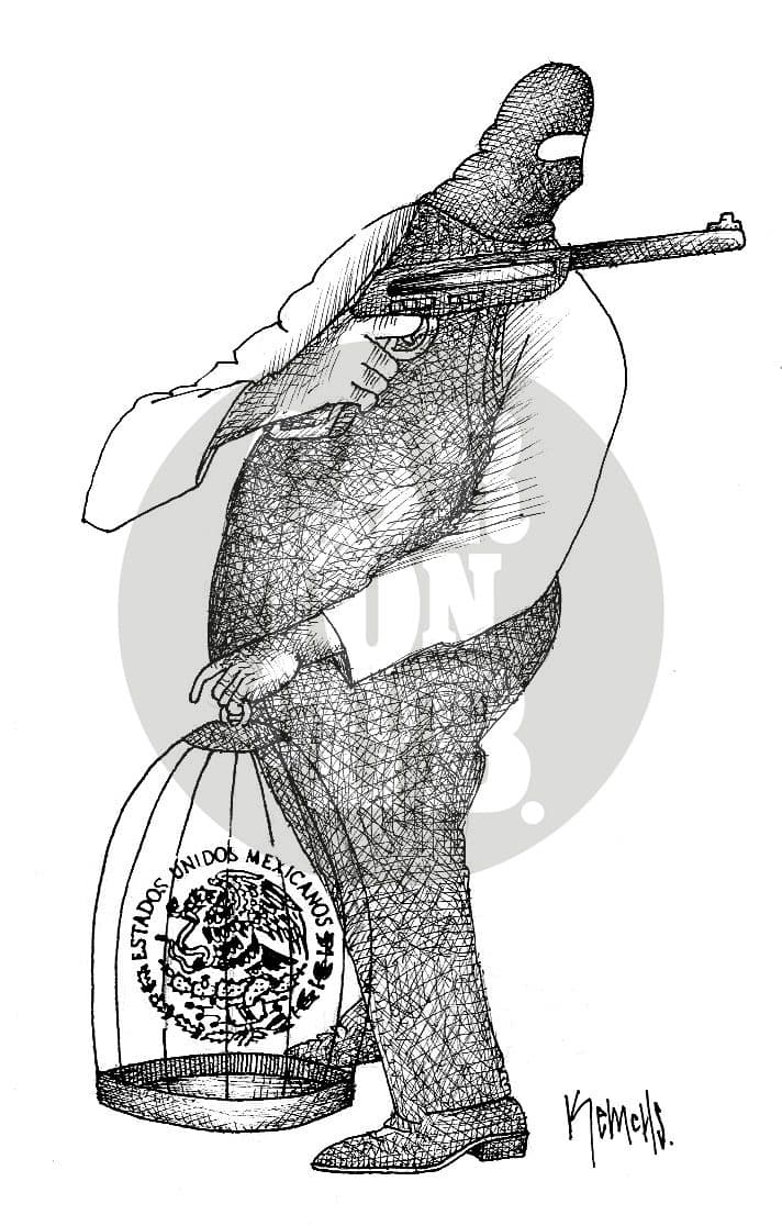 Secuestro, cartón de Kemchs