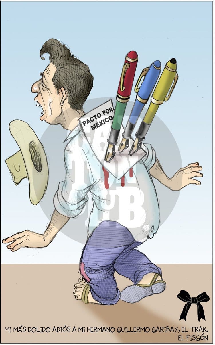 Segunda Firma, cartón de El Fisgón