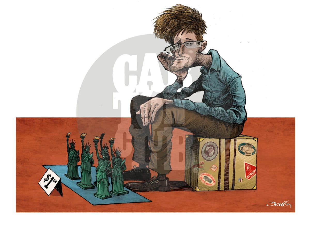 Snowden varado