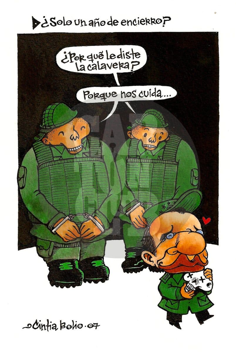 ¿Sólo un año de encierro?