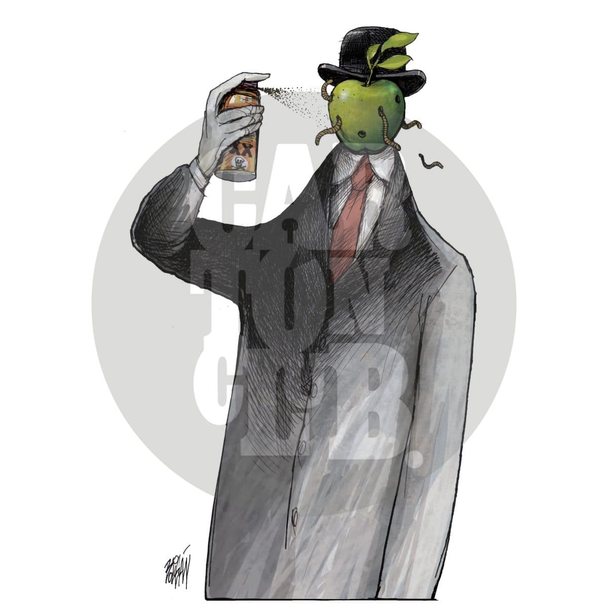 Spray anticorrupción