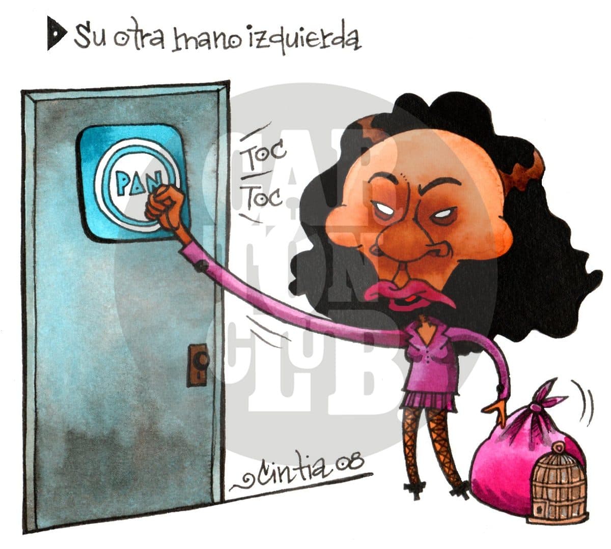 Su otra mano izquierda