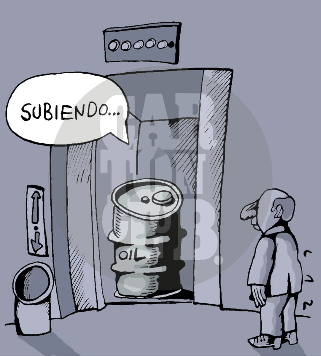 subida del petróleo