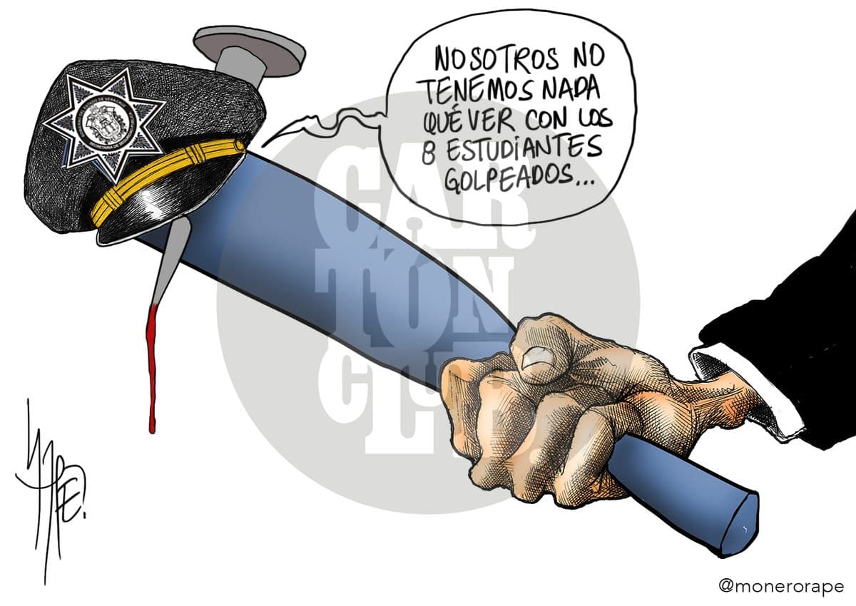 Terrorismo a la Veracruzana, cartón de Rapé