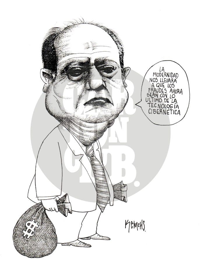 Tiempos modernos, cartón de Kemchs