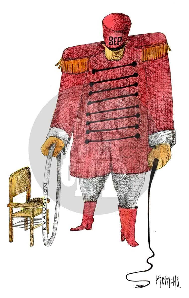 Todos coludos o..., cartón de Kemchs