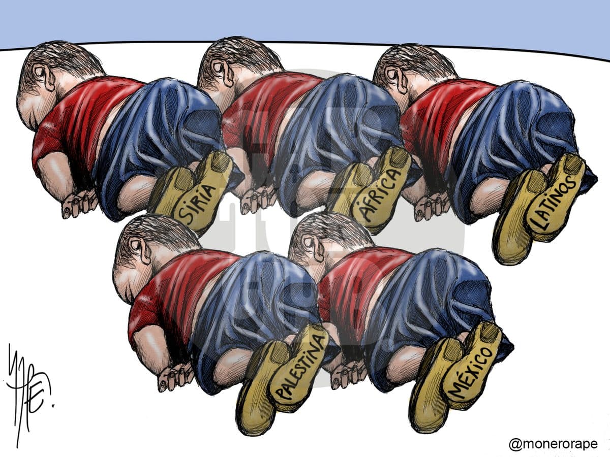 Tragedia mundial, cartón de Rapé