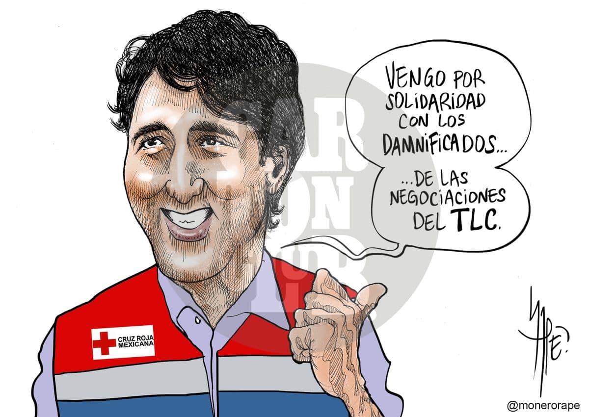 Trudeau en México