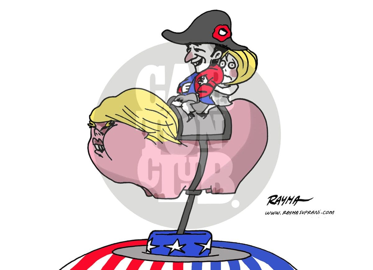 Trump y Macron