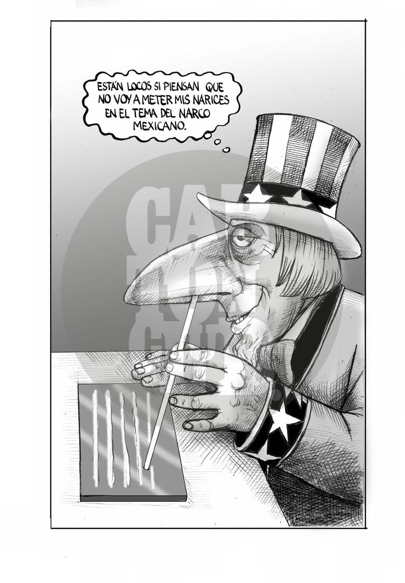 un tio vicioso, cartón de El Fisgón