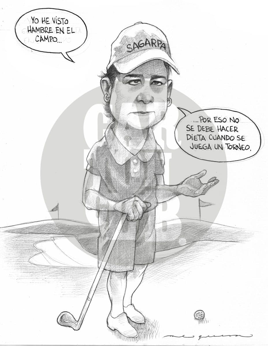 Una humilde campesina, cartón de Helguera