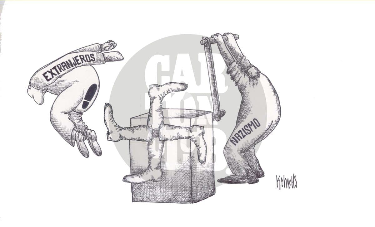 Unidad Alemana, cartón de Kemchs