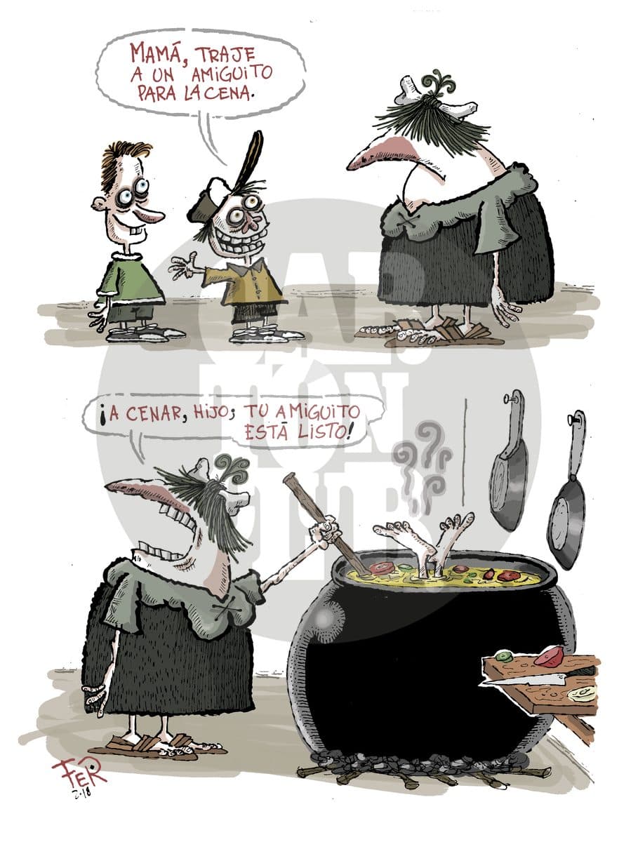 Uno de caníbales