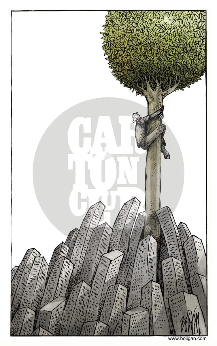 URBANIZACIÓN, cartón de Ángel Boligán