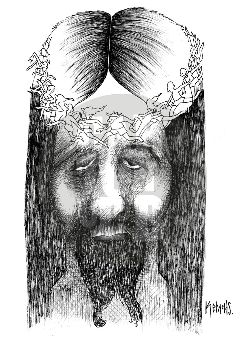 Vacacionistas, cartón de Kemchs