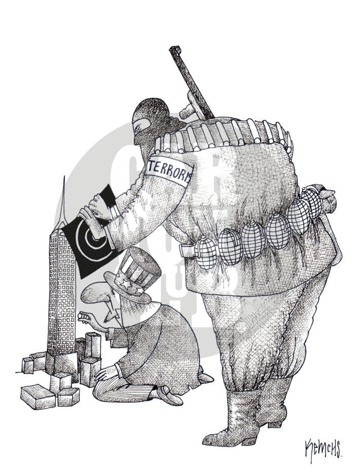 Veganza terrorista.