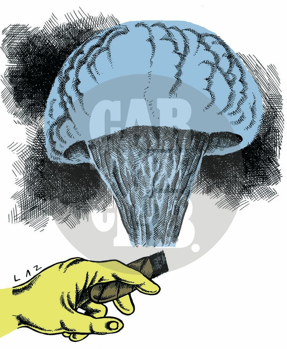 Vicio, cartón de Laz