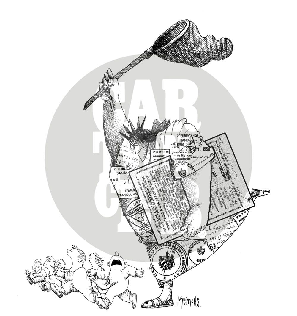 Visado, cartón de Kemchs