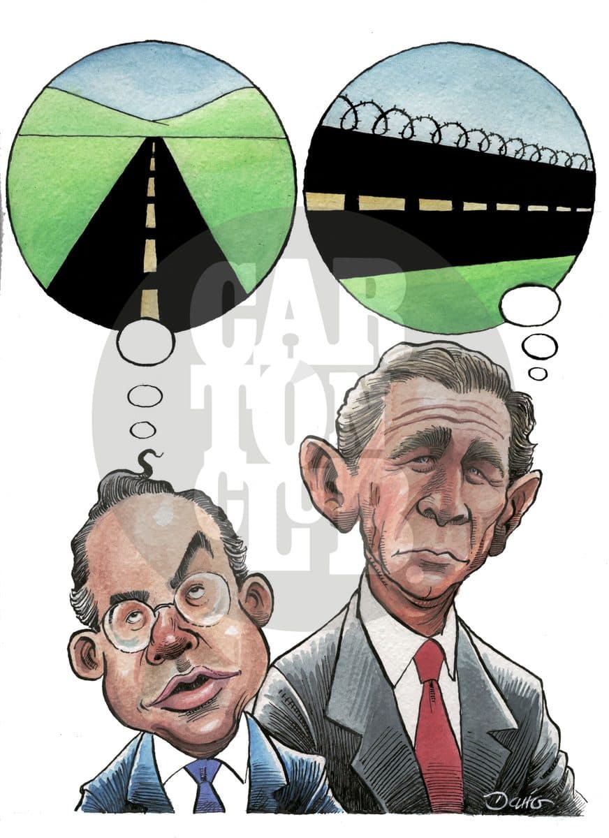 Visionarios, cartón de Darío Castillejos