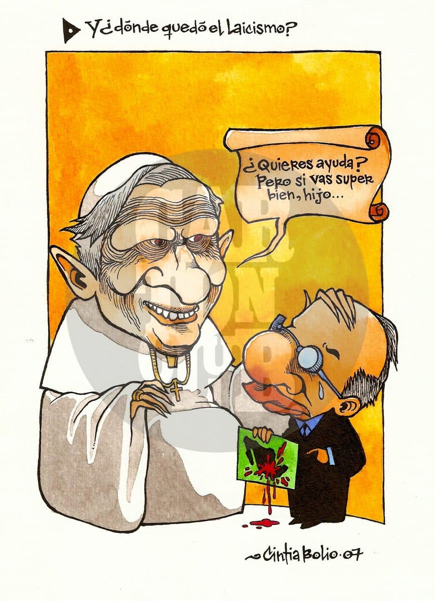 Y ¿dónde quedó el laicismo?