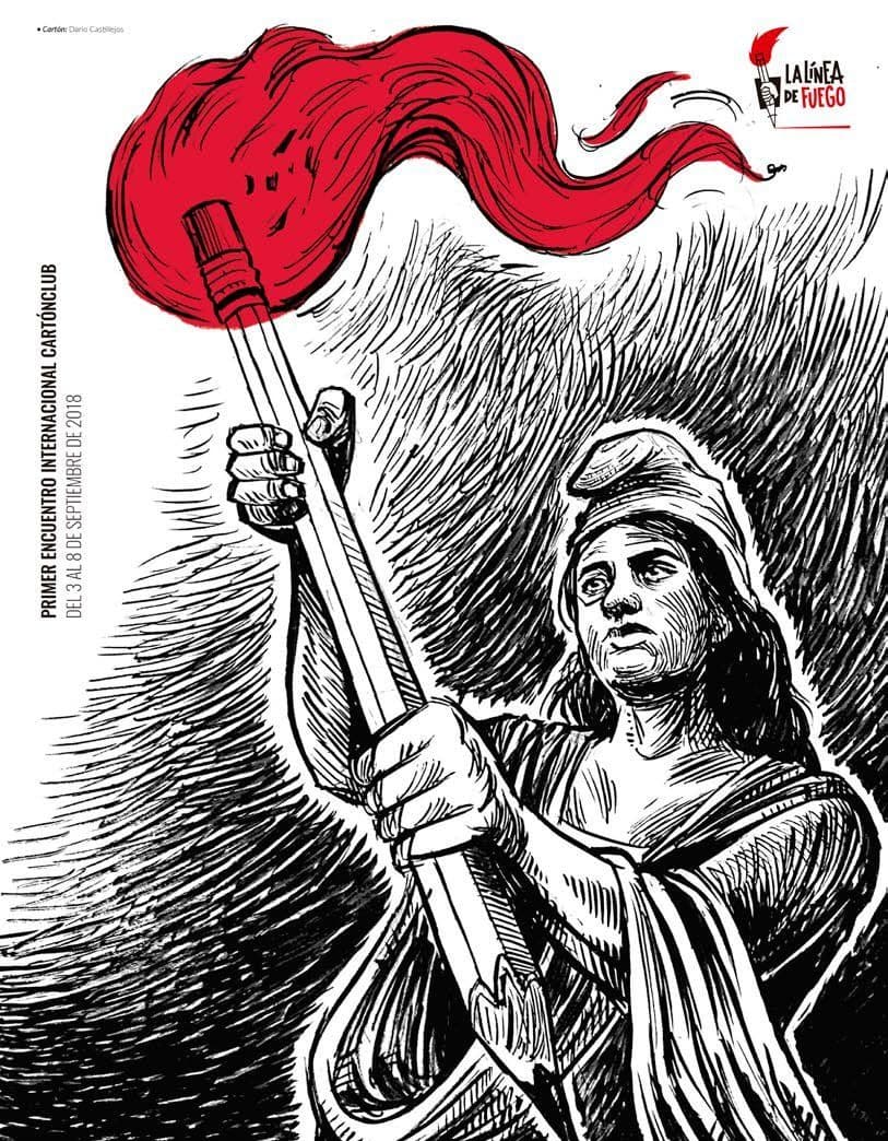 Cartel de La Línea de Fuego 2018