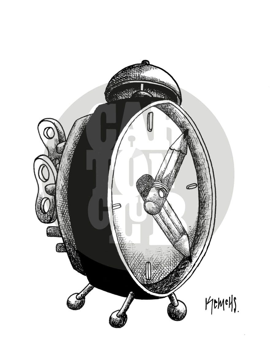 A tiempo, cartón de Kemchs