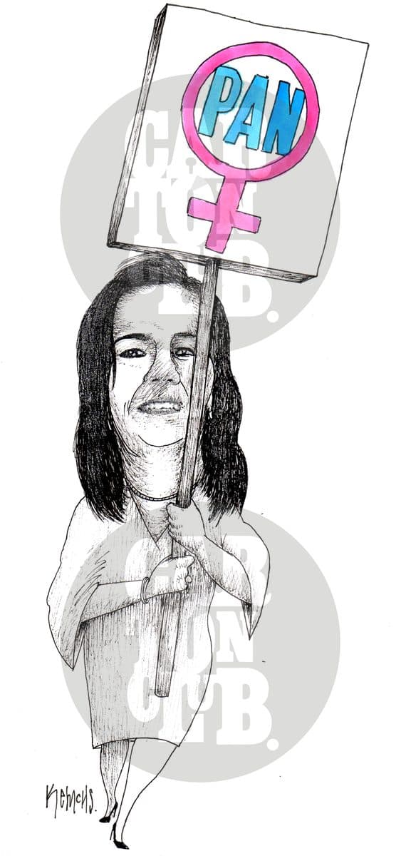 Abanderada, cartón de Kemchs