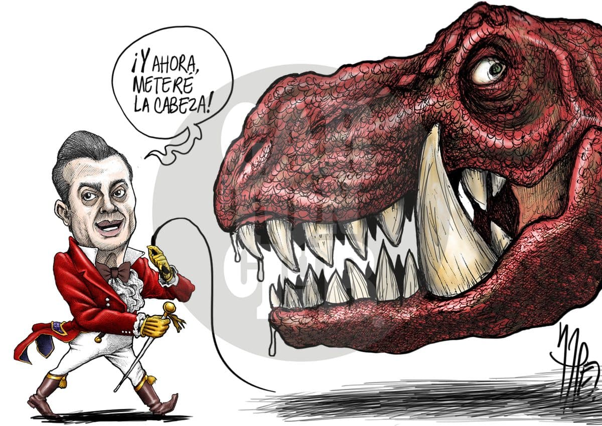 Acto de Circo, cartón de Rapé