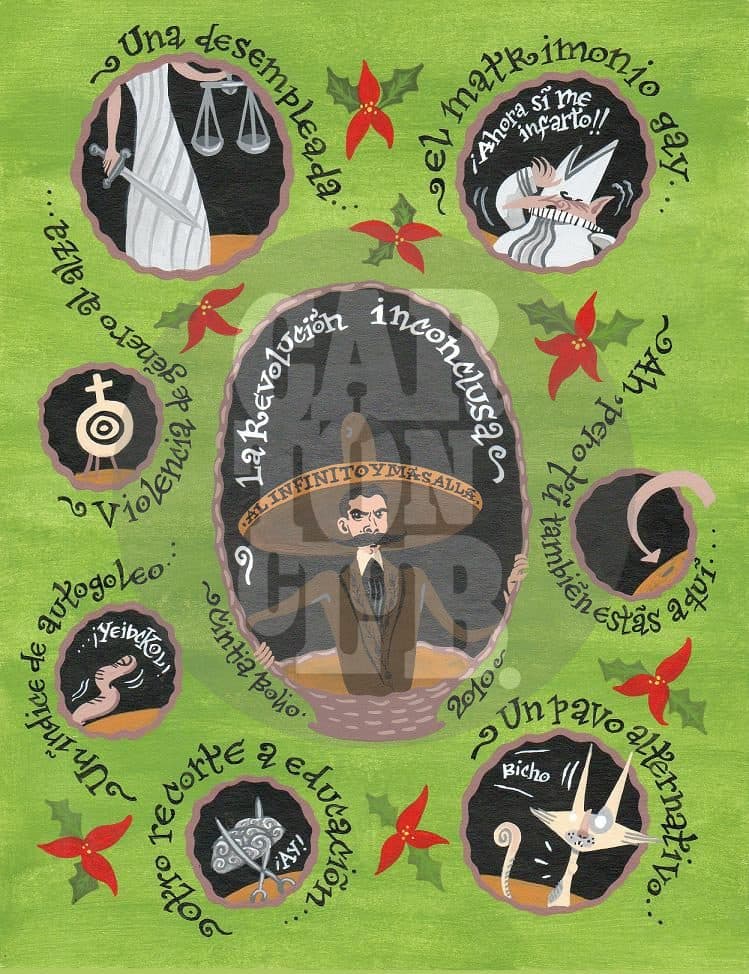 Arcón 3, cartón de Cintia Bolio
