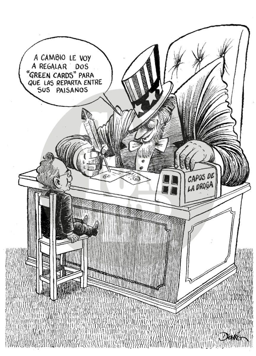 Bilateral, cartón de Darío Castillejos